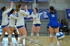 VB vs MHC  Wheaton Women's Volleyball vs Mount Holyoke College. - Photo by Keith Nordstrom : Wheaton, Volleyball, VB